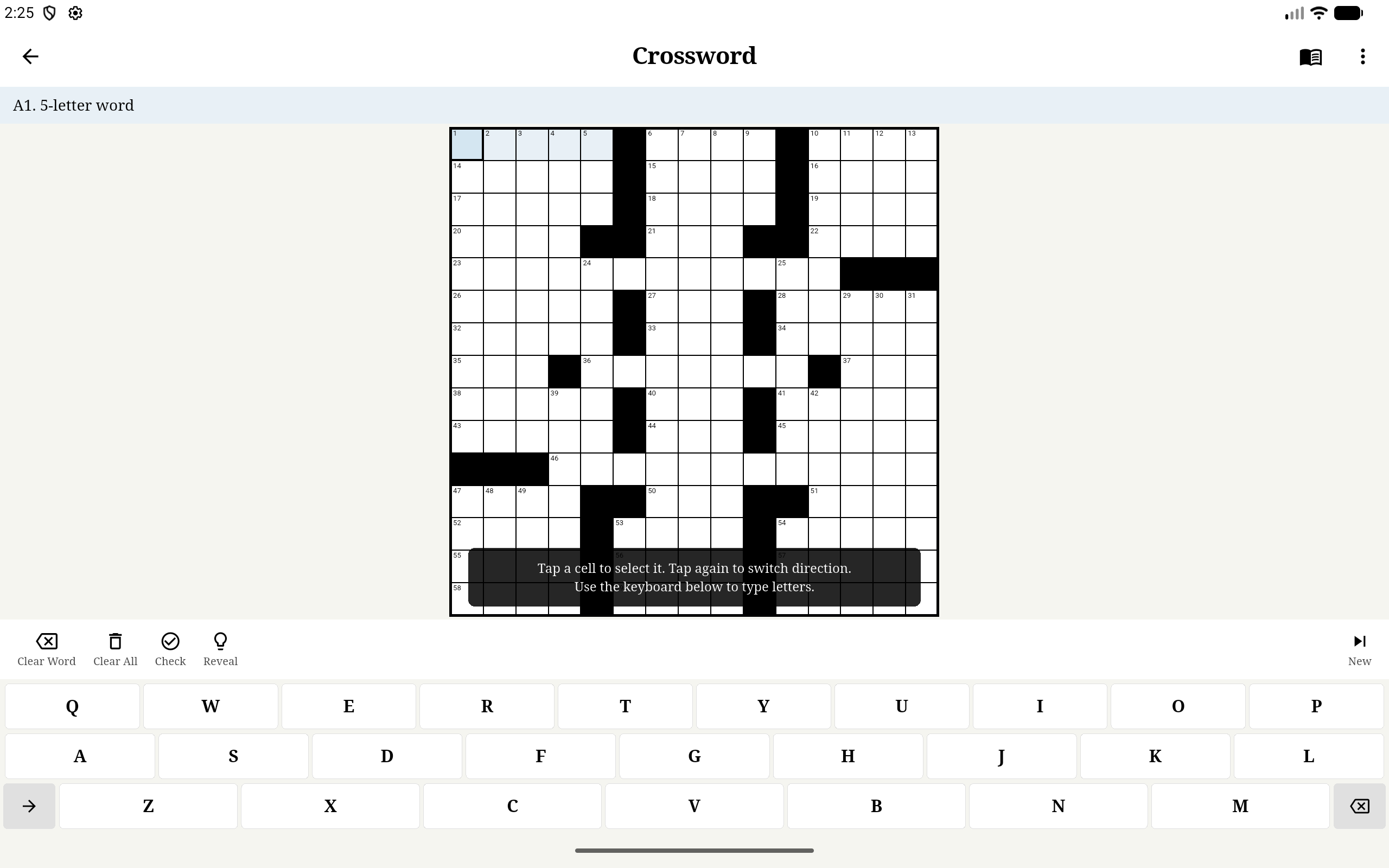 Tablet gameplay on 10-inch display